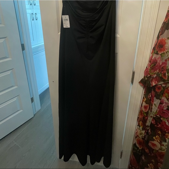 Halter A- Line Dress with Slip - Picture 5 of 10